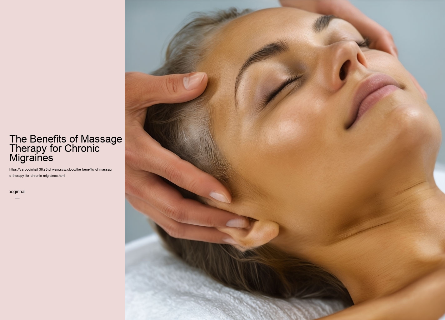 The Benefits of Massage Therapy for Chronic Migraines